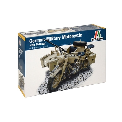 Product Φιγούρα Μοντελισμού German Military Motorcycle With Sidecar base image