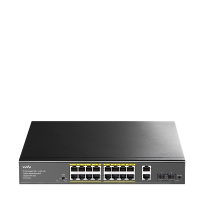 Product Network Switch Cudy GS1018PS2 16-GbE PoE with 2 Uplink GbE and 2 Uplink SFP base image