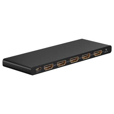Product Goobay Hdmi Splitter 58483, 1-In Σε 4-Out, 4k/60hz, Μαύρο base image