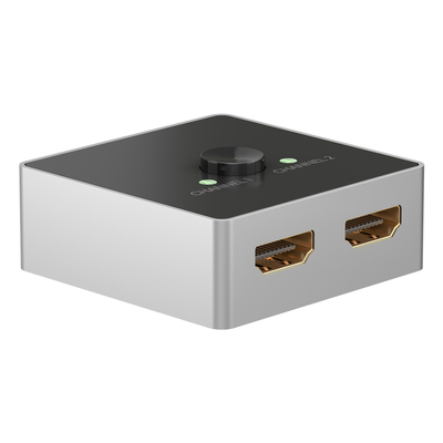 Product KVM Switch Goobay HDMI 58486, 2-in σε 1-out, 4K/60Hz, μαύρο base image