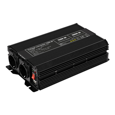 Product Inverter Αυτοκινήτου Goobay 58884, 12V σε 230V, 1500W, USB 2.1A base image