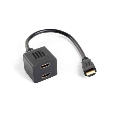 Product AV προσαρμογέας/μετατροπέας Lanberg AD-0019-BK base image