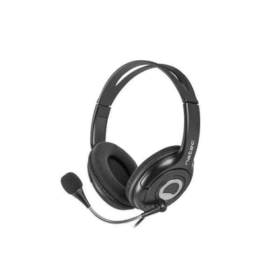 Product Multimedia Headset Natec Bear 2 Μαύρο base image