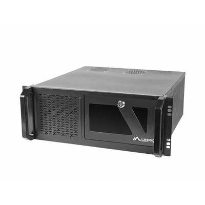 Product Κουτί ATX Lanberg SC01-4504-08B Rack Μαύρο 4U base image