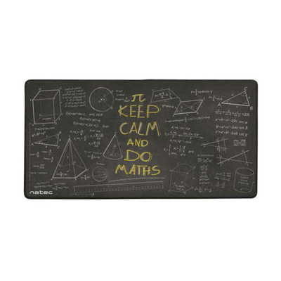 Product Mousepad Gaming Natec MATHS MAXI Μαύρο base image