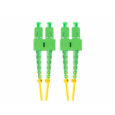 Product Καλώδιο Οπτικής Ίνας Lanberg G657A1 (2 m) Κίτρινο Duplex base image
