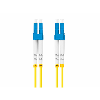Product Καλώδιο Οπτικής Ίνας Lanberg G657A1 (2 m) Κίτρινο Duplex base image