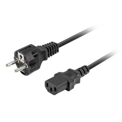 Product Καλώδιο Τροφοδοσίας Lanberg Μαύρο 1,8 m base image