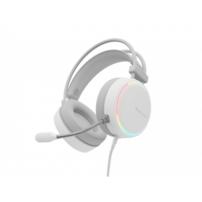 Product Ακουστικά με Μικρόφωνο Genesis NEON 613 Λευκό Πολύχρωμο base image