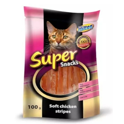 Product Snack for Cats Hilton Soft chicken stripes Κοτόπουλο 100 g base image