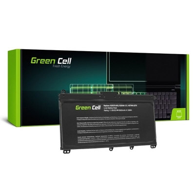 Product Μπαταρία φορητού υπολογιστή Green Cell HP145 Μαύρο 3600 mAh base image