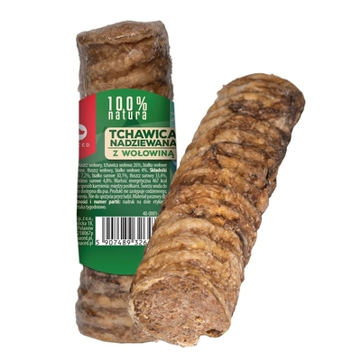 Product Μασητικό Οδοντοφυΐας Σκύλου Maced Trachea stuffed with beef Βοδινό κρέας 120 g base image