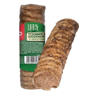 Product Μασητικό Οδοντοφυΐας Σκύλου Maced Trachea stuffed with venison Βοδινό κρέας 120 g base image