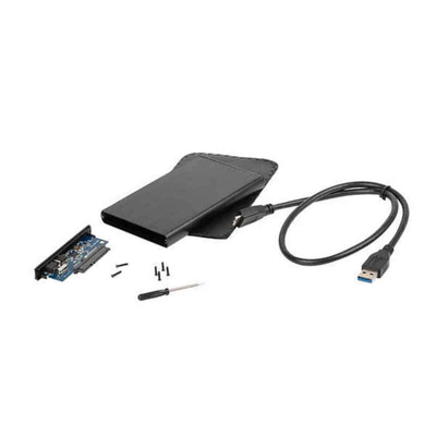 Product Θήκη για σκληρό δίσκο Natec NKZ-0275 2,5" USB 2.0 480 MBit/s Μαύρο base image