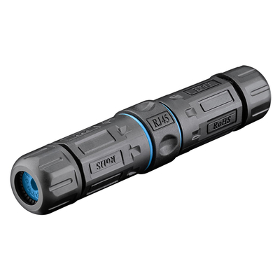 Product Σύνδεσμος Δικτύου Goobay αδιάβροχος RJ45 Cat 6A 59582, IP68, μαύρος base image