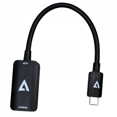 Product Αντάπτορας USB C σε HDMI V7 V7USBCHDMI4K60HZ Μαύρο 4K Ultra HD base image