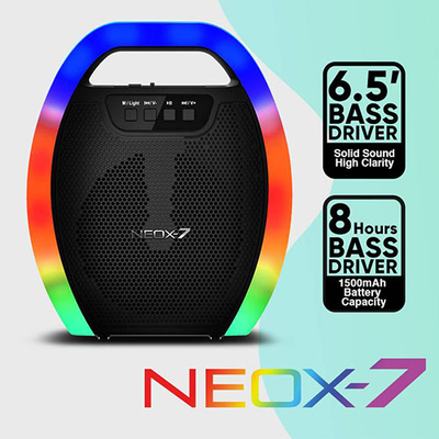 Product Φορητό Ηχείο Bluetooth Sonic Gear TWS BT/USB/FM RGB EFFECTS base image