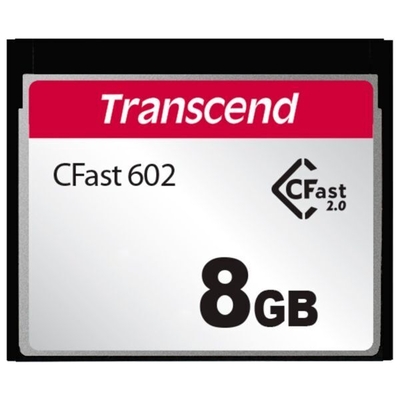 Product Κάρτα Μνήμης CF 8GB Transcend CFast 2.0 CFX602 base image