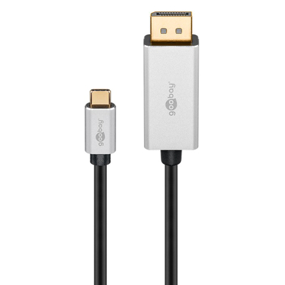 Product Καλώδιo USB Goobay Type-C σε DisplayPort 60177, HDR, 8K, copper, 3m, μαύρο base image