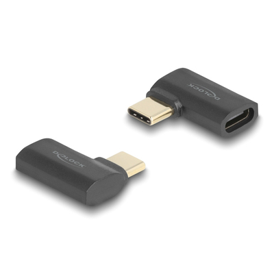 Product Αντάπτορας USB-C Delock 60245, Αρσενικό σε Θηλυκό, 240W, 40Gbps, Μαύρος base image