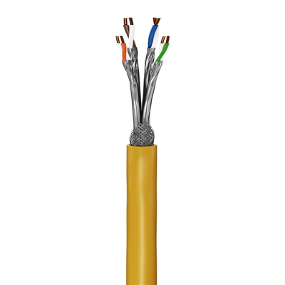Product Καλώδιο Δικτύου Goobay 61126, CAT 8.1 S/FTP, copper, GHMT, 25m, κίτρινο base image