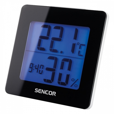Product Θερμόμετρo & Υγρασιόμετρo Sencor with alarm clock SWS 1500B base image