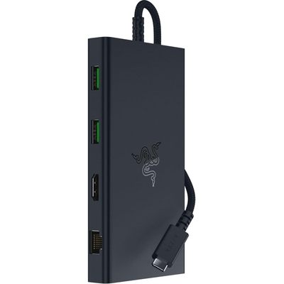 Product Dock Station Razer USB-C - 11 Ports - A/C - PD 85W - 4K HDMI - SD Card - Gigabit Ethernet base image