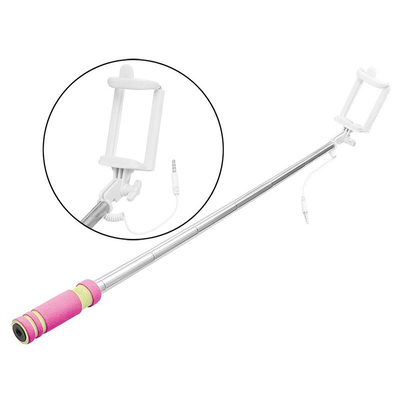 Product Selfie Stick Blow 3.5mm Jack Ροζ base image