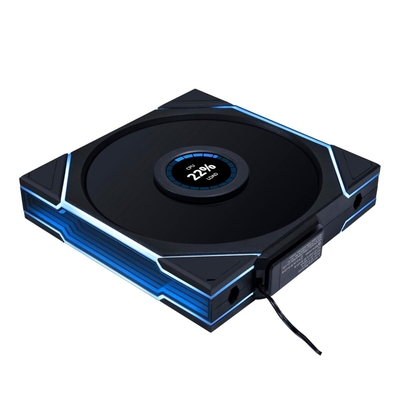 Product Case Fan 14cm Lian Li UNI TL-LCD Wireless Reverse Black (1pc) - No Controller base image