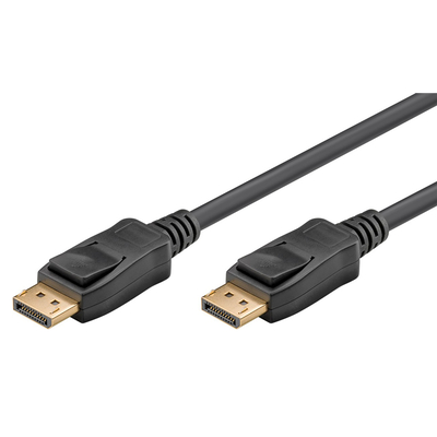 Product Καλώδιο DisplayPort Goobay 61696, 8K/60Hz, 32.4 Gbit/s, 1m, μαύρο base image