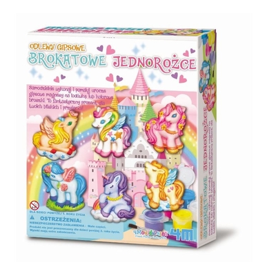 Product Παιδικές Χειροτεχνίες 4M Creative set Gypsum castings - Brocade unicorns base image