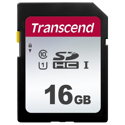 Product Κάρτα Μνήμης SDHC 16GB Transcend 300S Class 10 UHS-I U1 base image