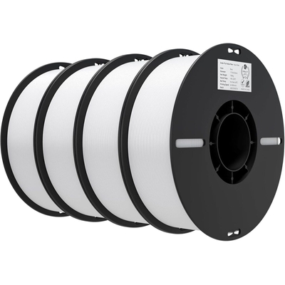 Product 3D Printer Filament Creality EN-PLA Value Pack 4kg - 4 Χ White - Ender 4kg 1.75 (3301010475) base image