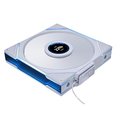 Product Case Fan 14cm Lian Li UNI TL-LCD Wireless Reverse White (1pc) - No Controller base image
