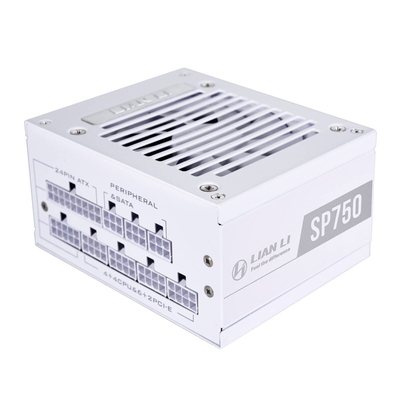 Product Τροφοδοτικό 750W Lian Li SP750 PSU-EU White 80+ GOLD, FULLY MODULAR SFX PSU base image
