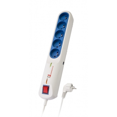 Product Πολύπριζο Ασφαλείας Lestar Lft-2005, 3l Emi / Rfi, 5.0m, Gray base image