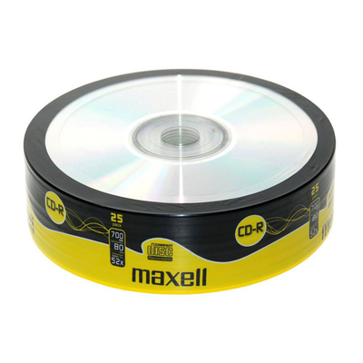 Product CD-R Maxell 624035-40, 700Μβ, 80Min, 52X Speed, Spindle Pack 25τμχ base image