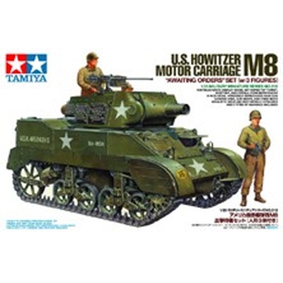 Product Φιγούρα Μοντελισμού U.S. Howitzer Motor Carriage M8 "Awaiting Orders" Set (W/3 Figures) base image