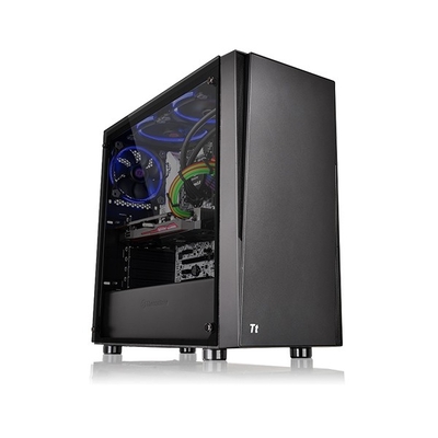 Product Κουτί Η/Υ Thermaltake Versa J21 Usb3.0 Tempered Glass - Black base image
