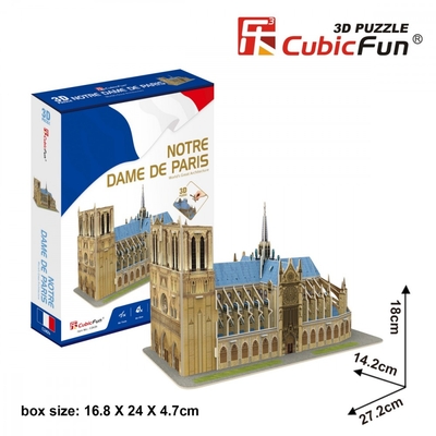 Product Παζλ 3d Notre Dame Cathedral base image