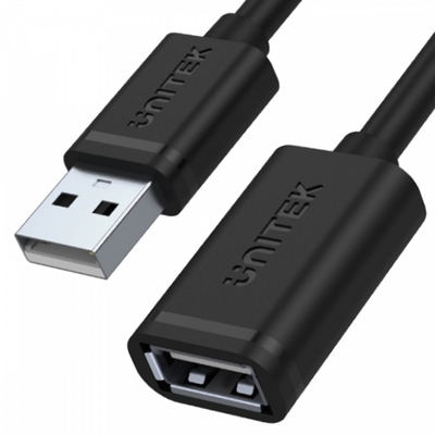 Product Καλώδιο Unitek Extension Usb 2.0 Am-Af 0.5m; Y-C447gbk base image