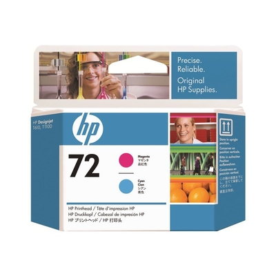 Product Μελάνι HP 72 - Cyan, Magenta - Printhead base image