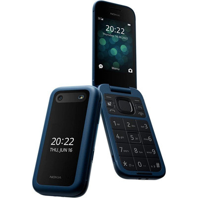 Product Κινητό Nokia 2660 FLIP DS 4G Blue OEM (Αγγλικό Μενού) base image