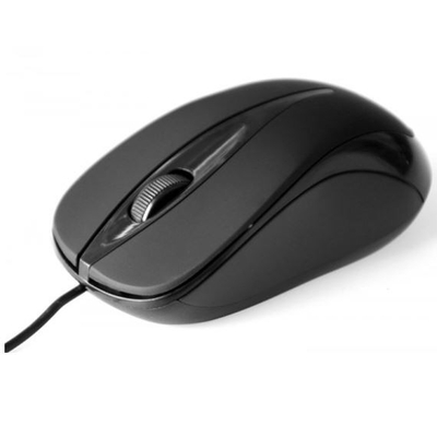 Product Ποντίκι Ενσύρματο Media Tech optical Plano Black base image