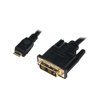 Product Καλώδιο Logilink Mini Hdmi To Dvi-D M/M, 1m, Black base image