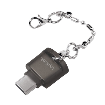 Product Card Reader Logilink USB-C to microSD keychain base image