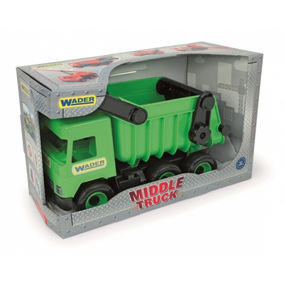 Product Όχημα Εργασίας Wader Middle Truck Tip-Lorry Green 38 Cm base image