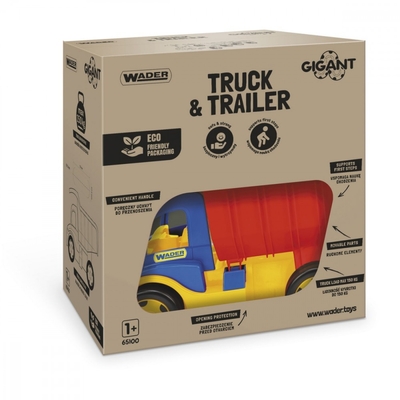 Product Όχημα Εργασίας Wader Gigant Truck And Trailer Set 107 Cm base image