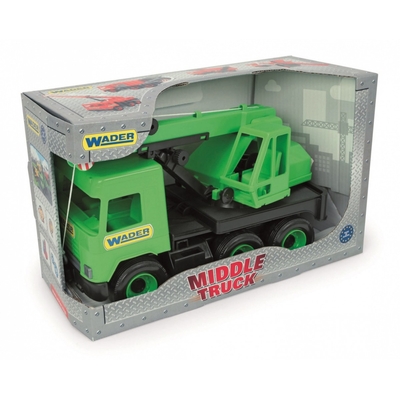 Product Όχημα Εργασίας Wader Middle Truck Crane In Cardboard Box 38 Cm base image