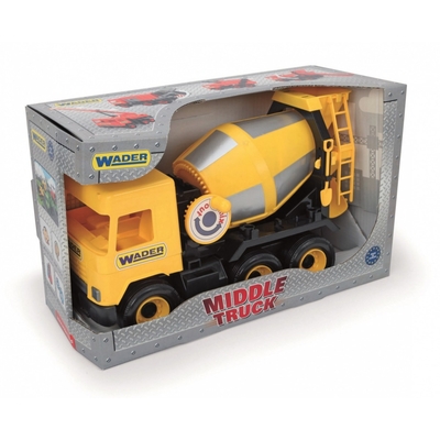 Product Όχημα Εργασίας Wader Middle Truck Concrete Mixer Yellow 38 Cm base image
